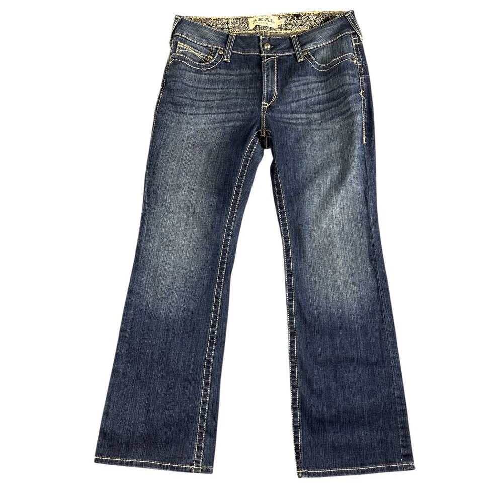 Ariat Women's Boot Cut Jeans - Dark Blue